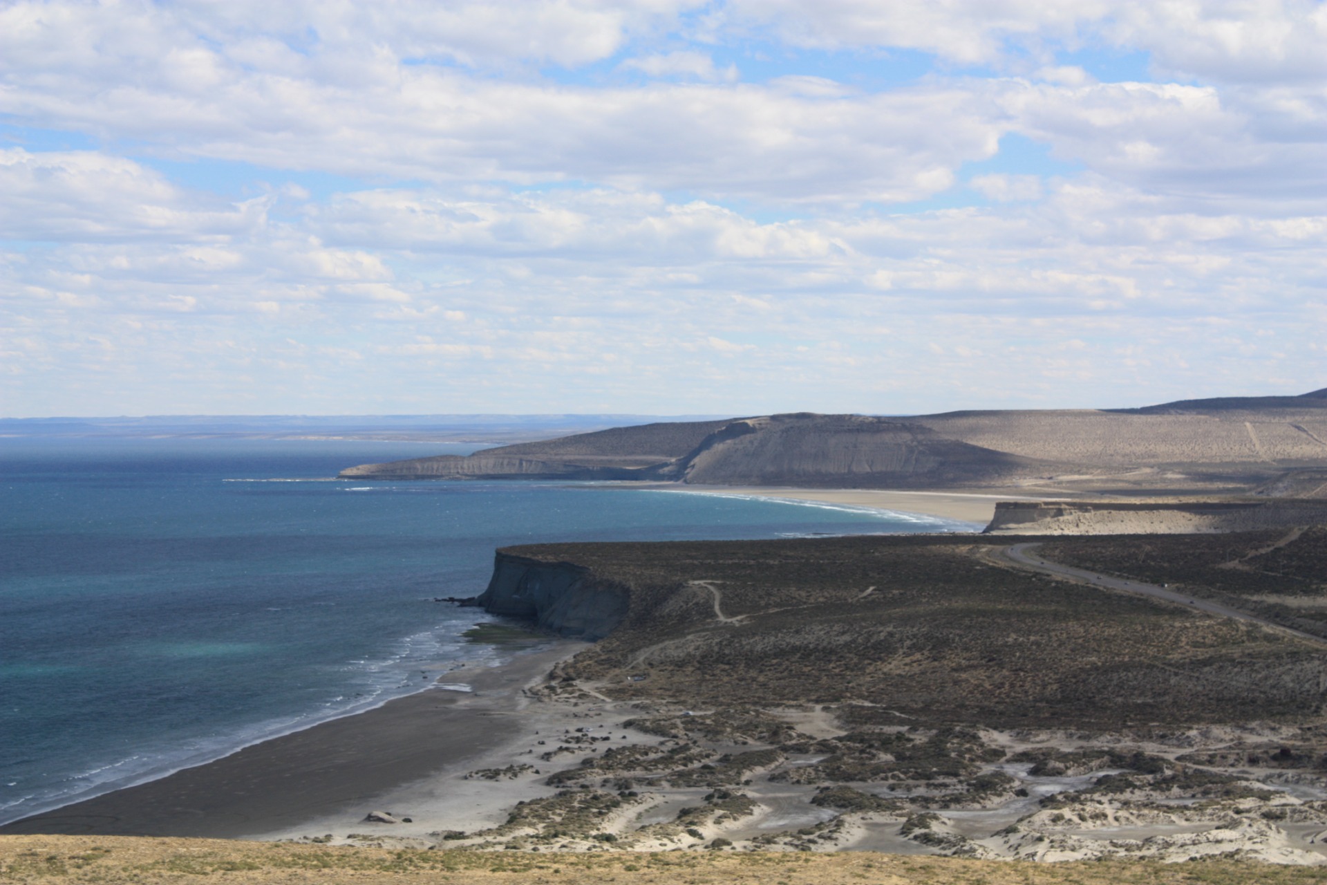 Visitando Rada Tilly já no sul da Argentina