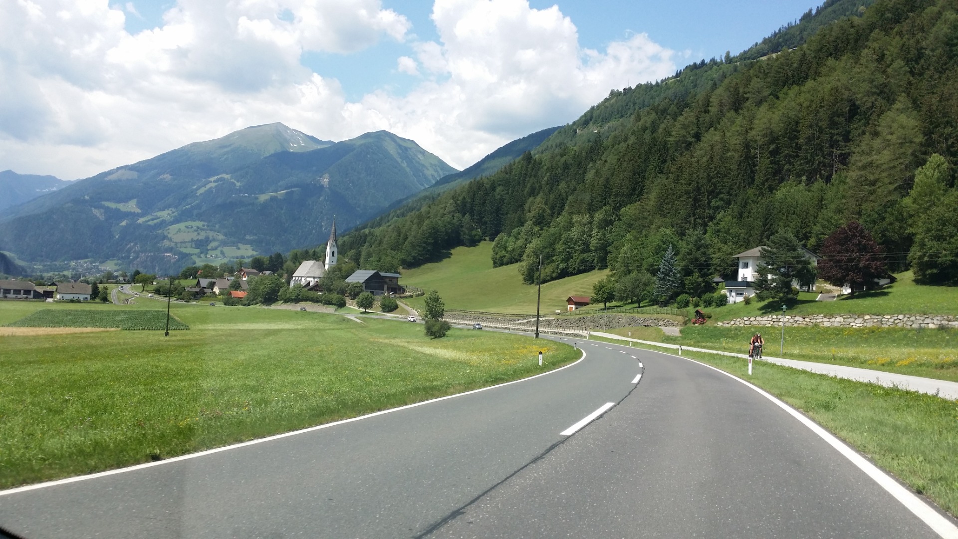 Paisagens de Ljubliana a Innsbruck