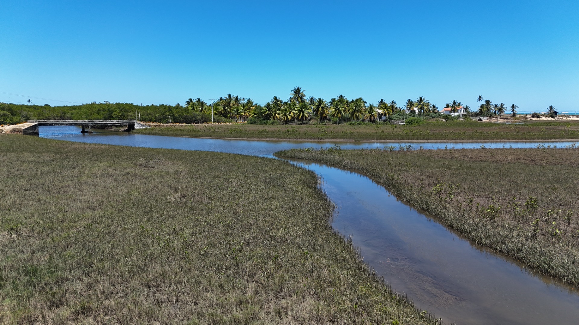 Canais do rio de Mogiquiçaba