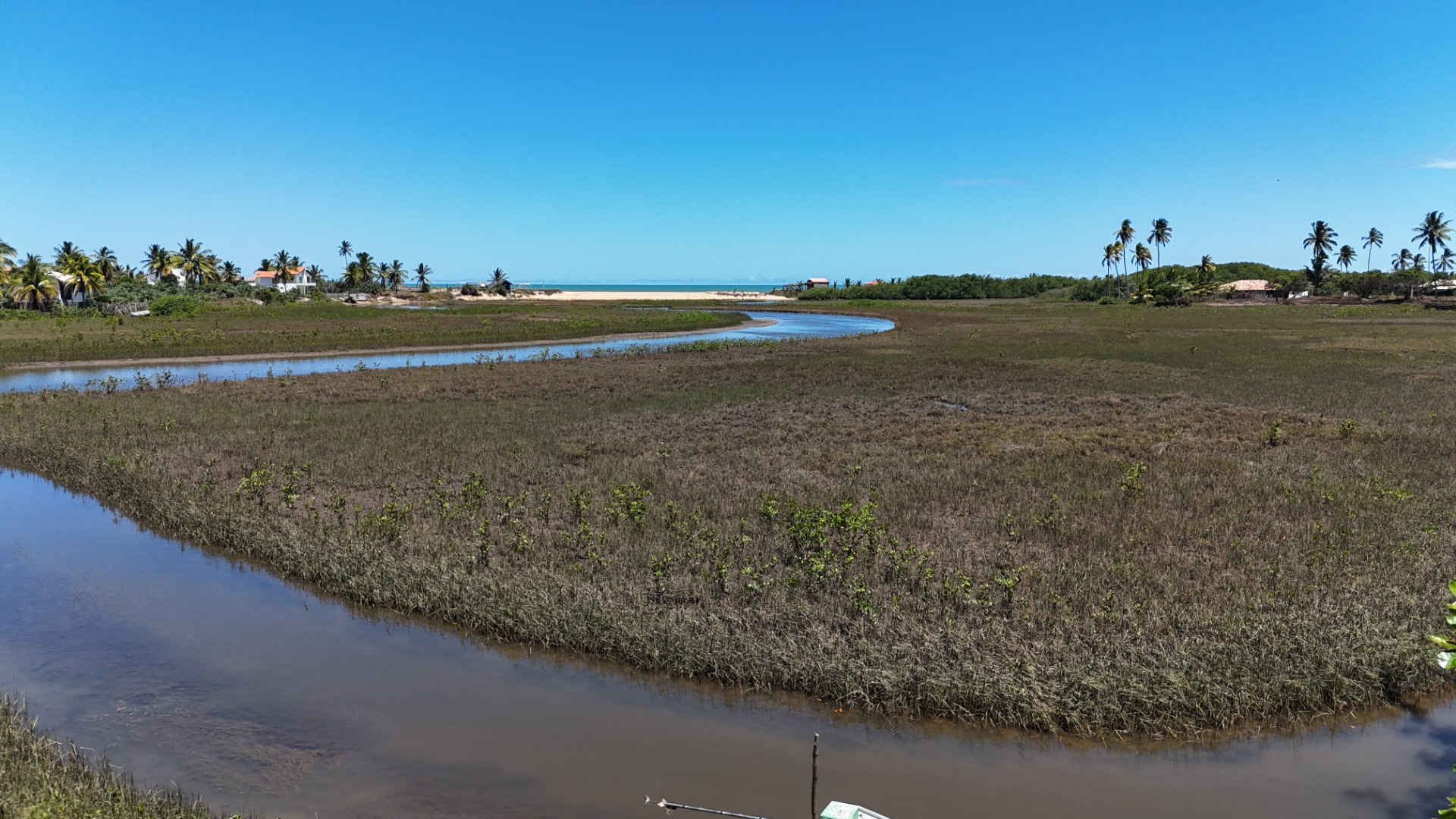 Canais do rio de Mogiquiçaba