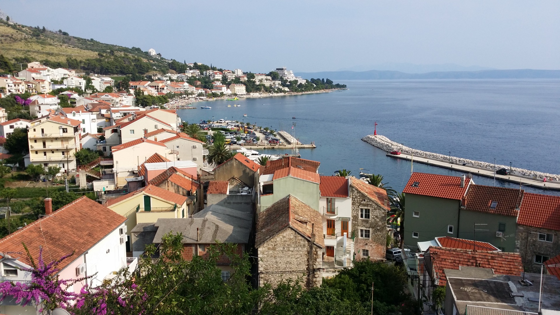 Zadar a Dubrovnick ao longo da costa do Adriático