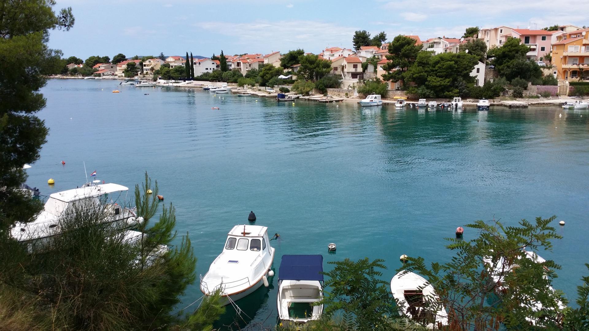 Zadar a Dubrovnick ao longo da costa do Adriático