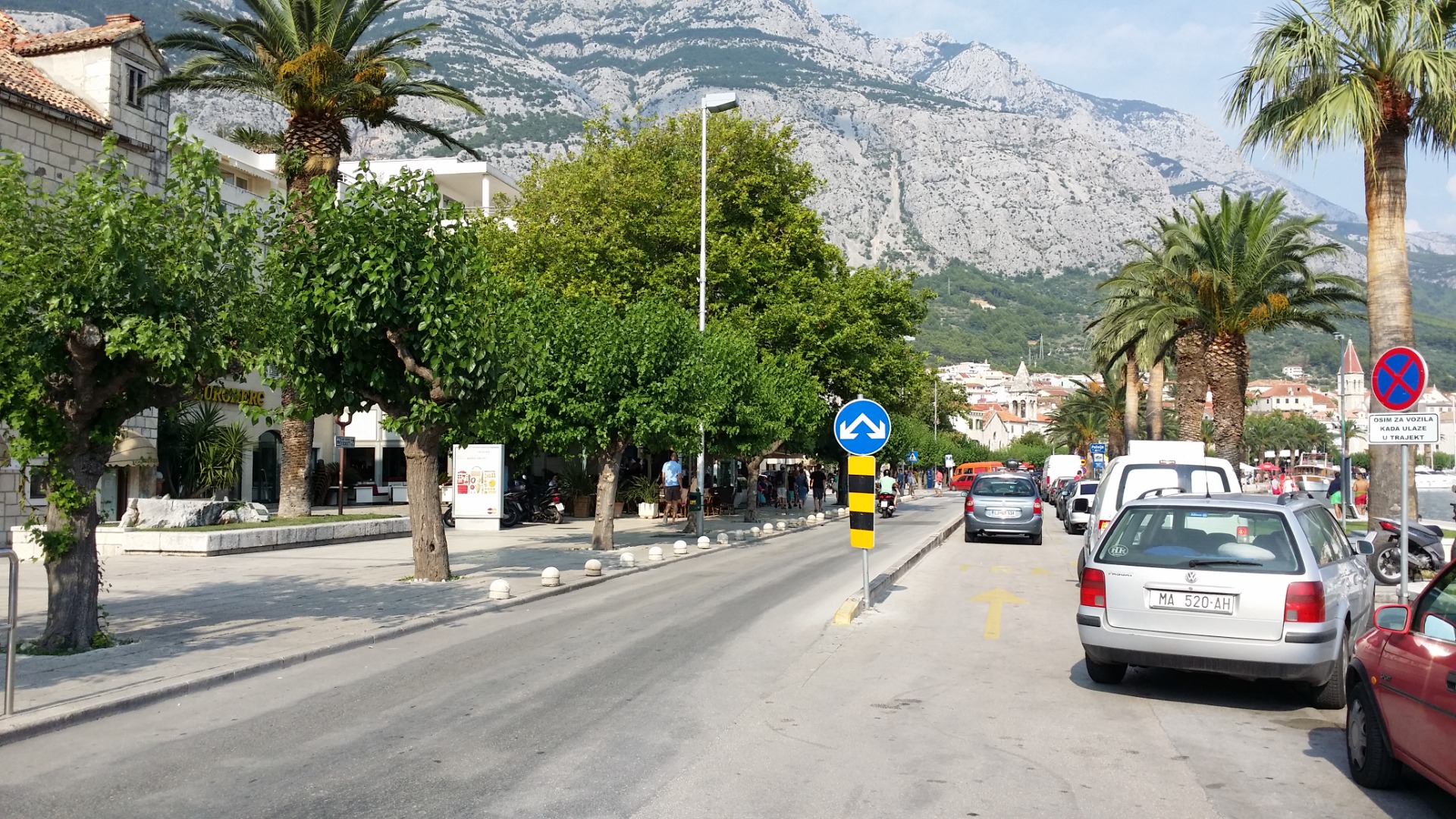 Zadar a Dubrovnick ao longo da costa do Adriático