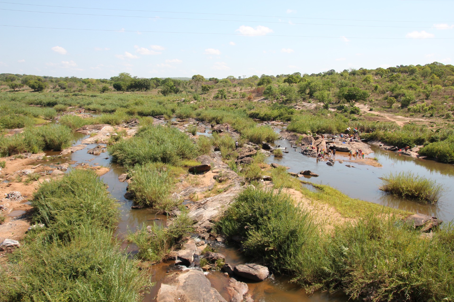Paisagens ao longo da estrada de Nampula a Nacala