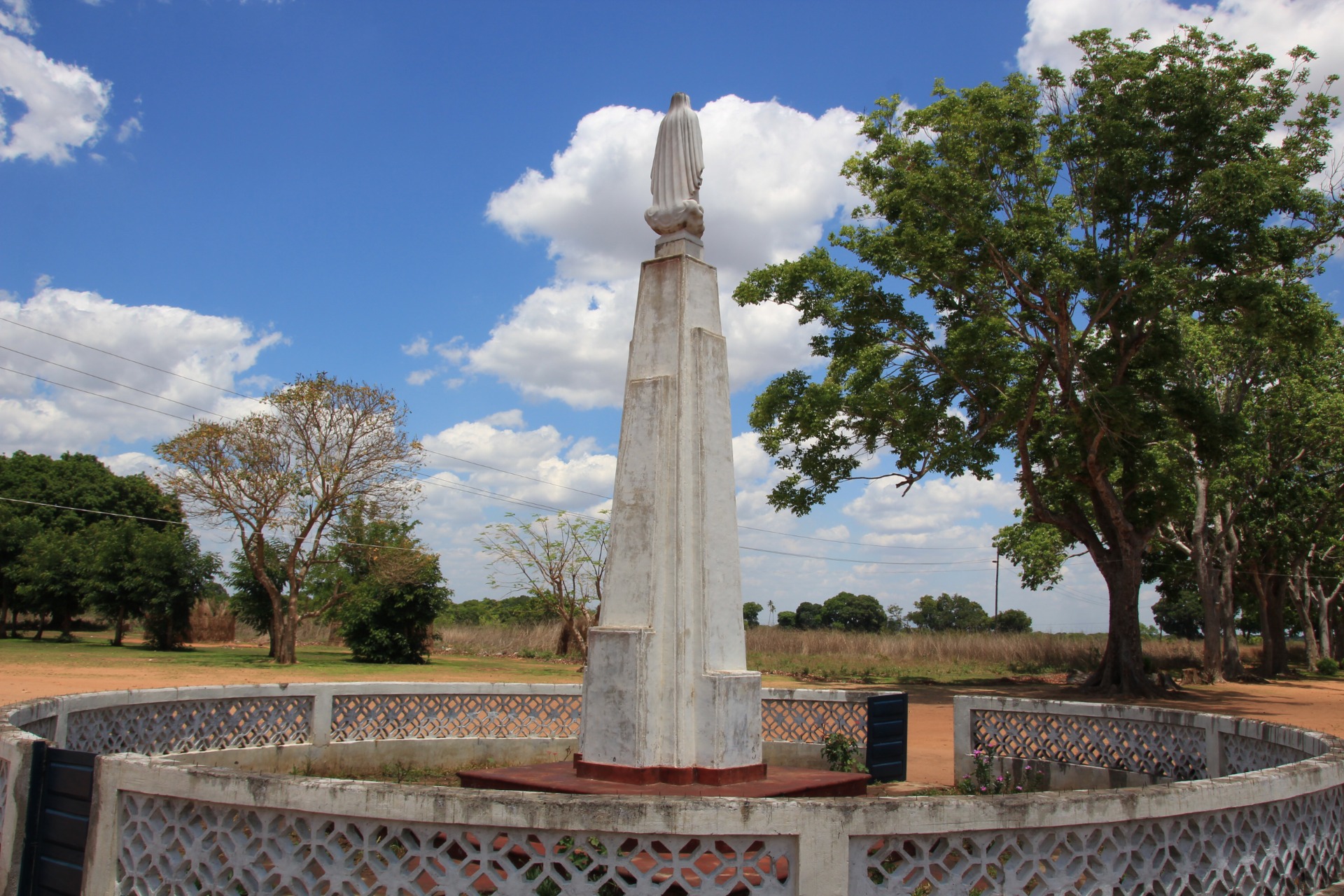Paisagens ao longo da estrada de Nampula a Nacala