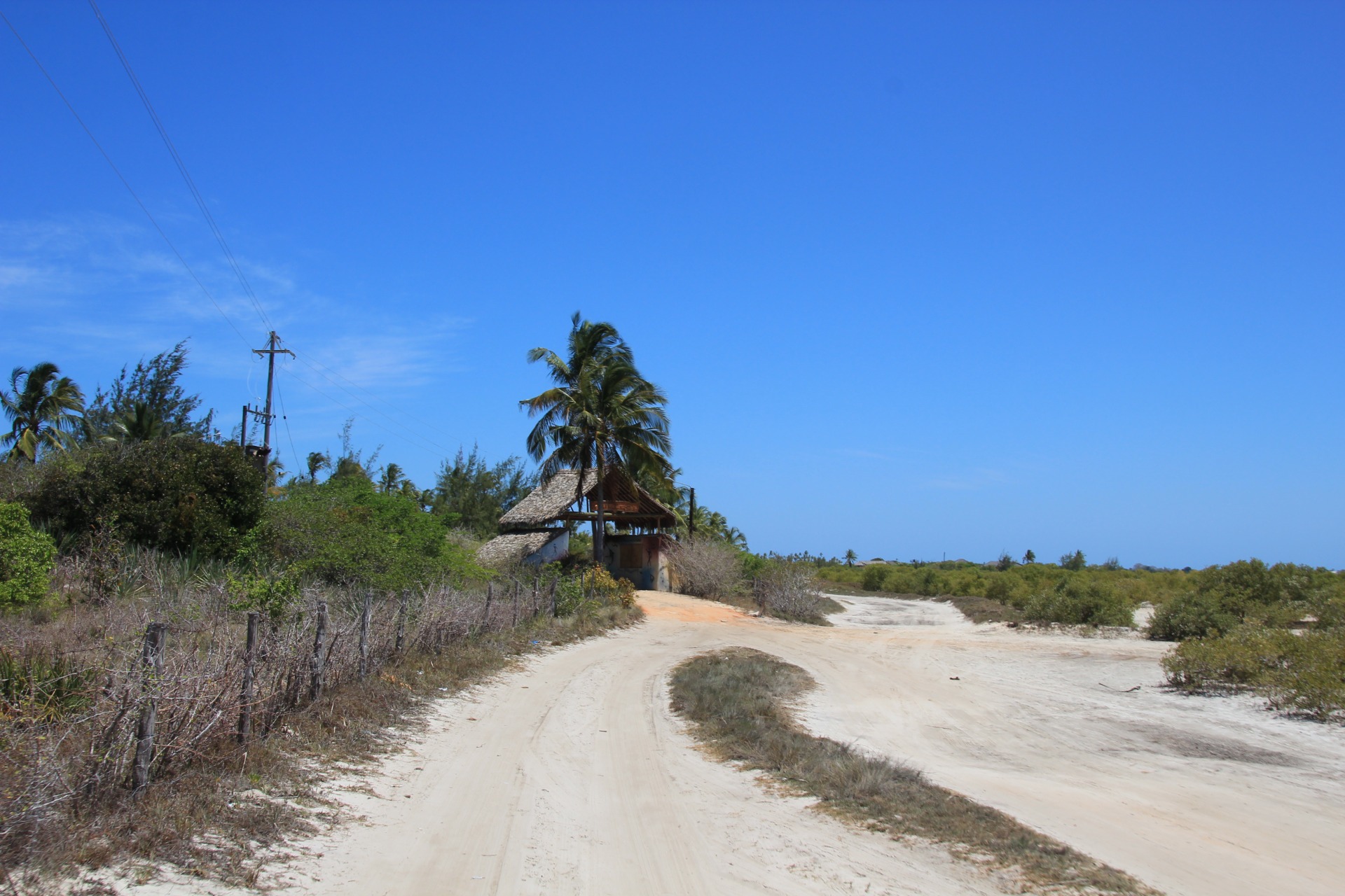 Praia das Chocas. Moçambique