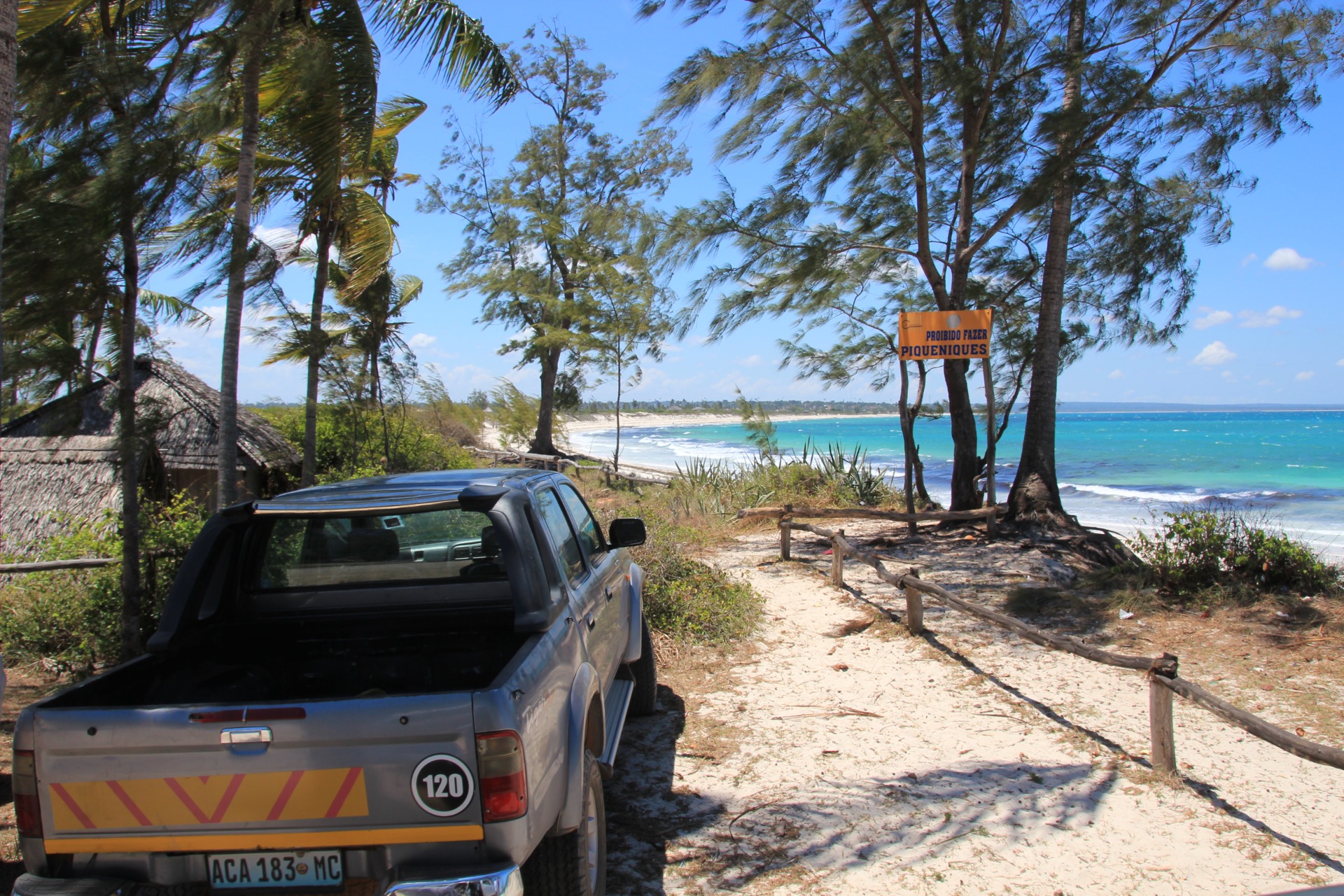 Praia das Chocas. Moçambique