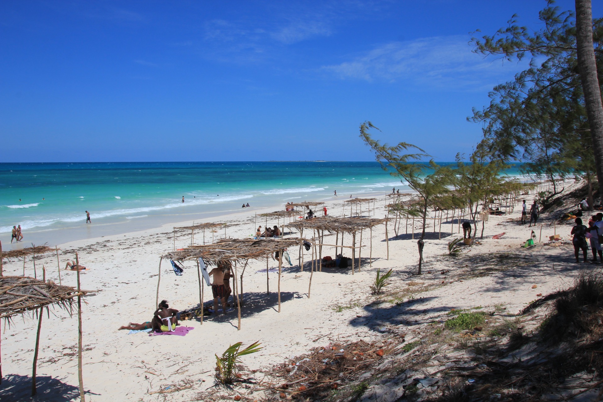 Praia das Chocas. Moçambique