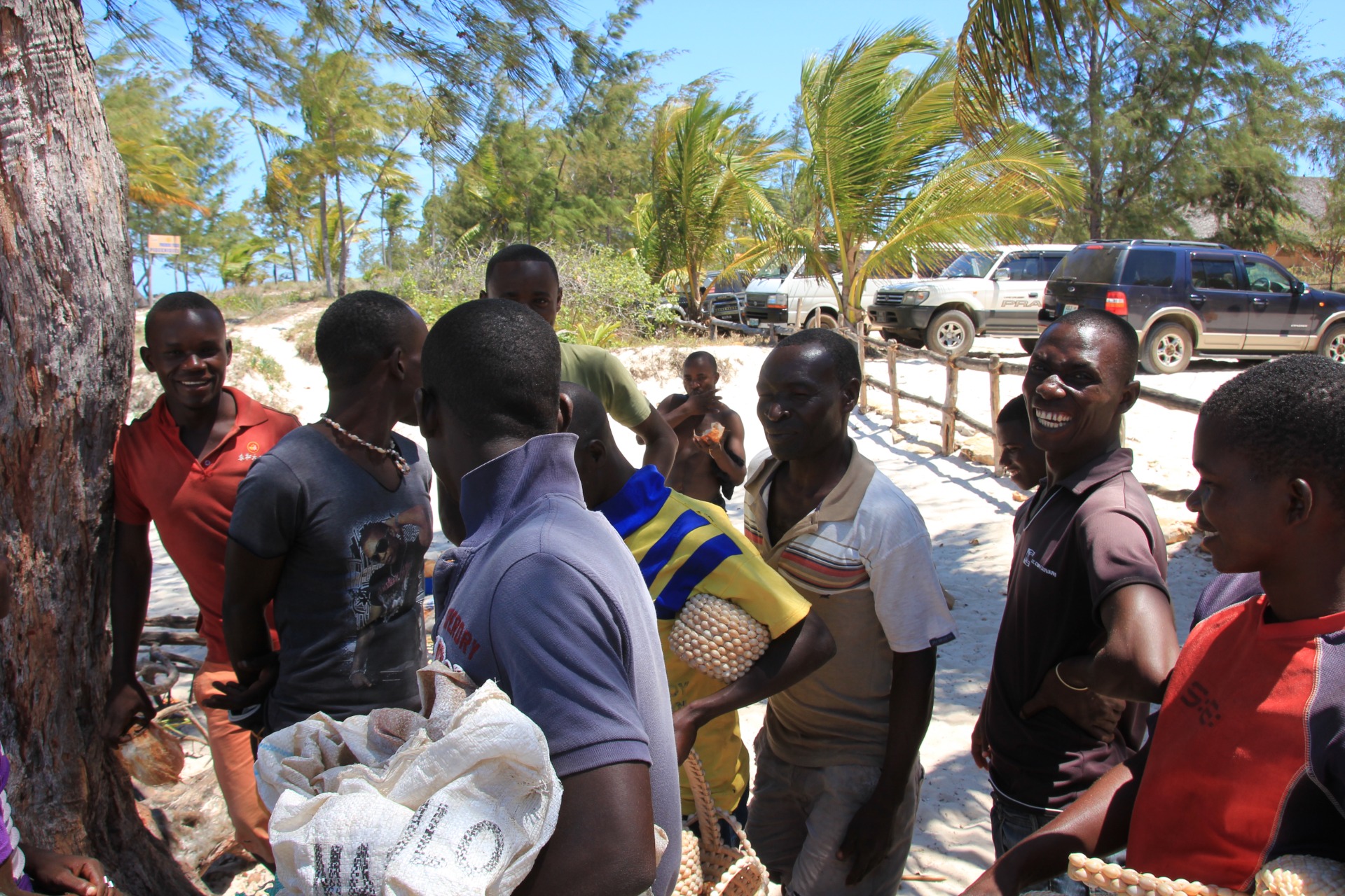 Praia das Chocas. Moçambique