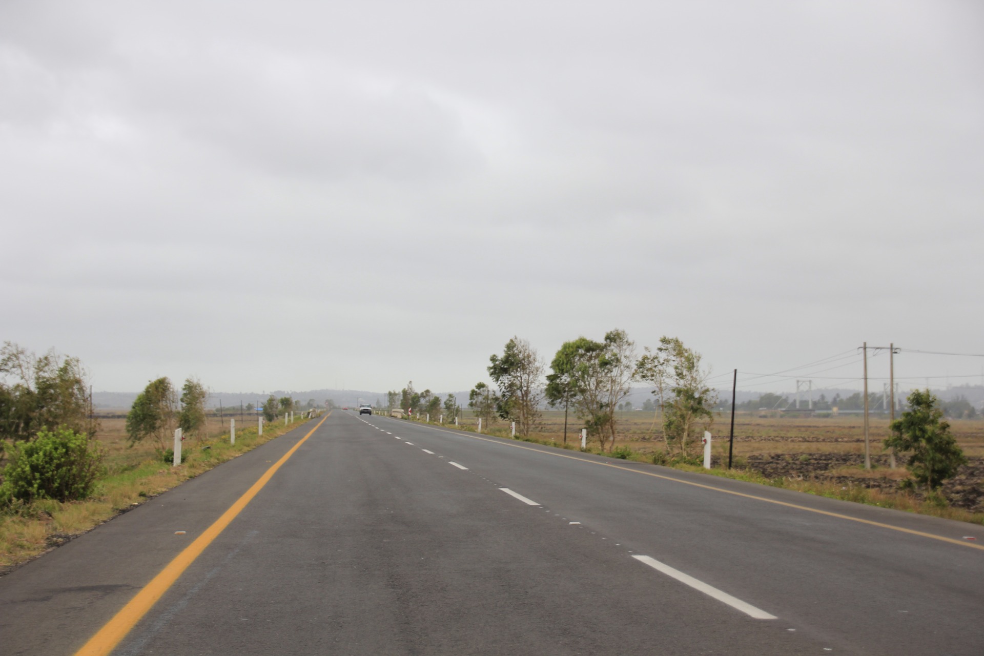 Paisagens ao longo da estrada de Bilene a Inhambane