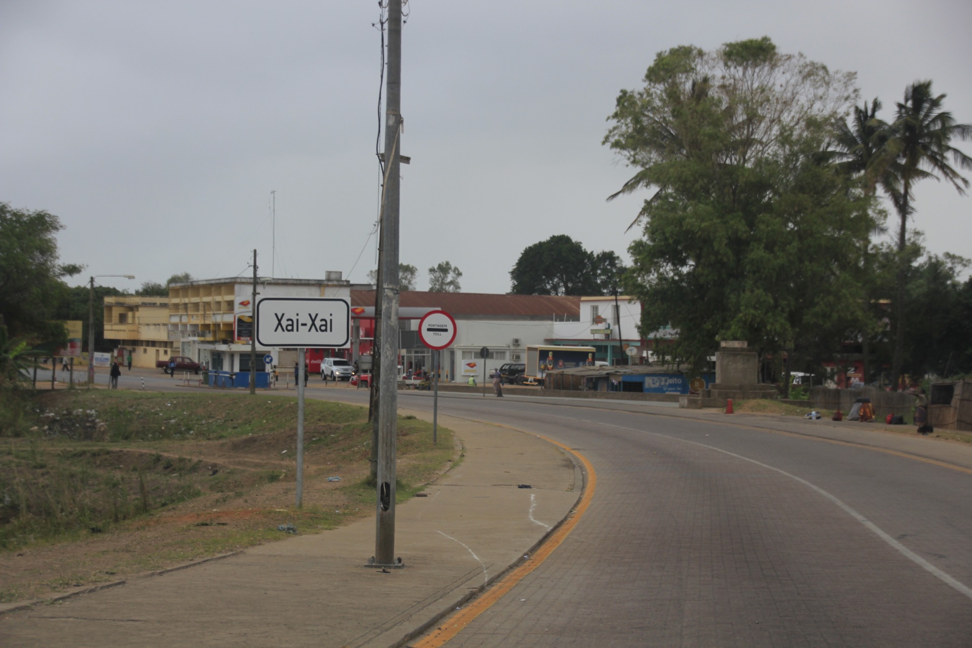 Paisagens ao longo da estrada de Bilene a Inhambane