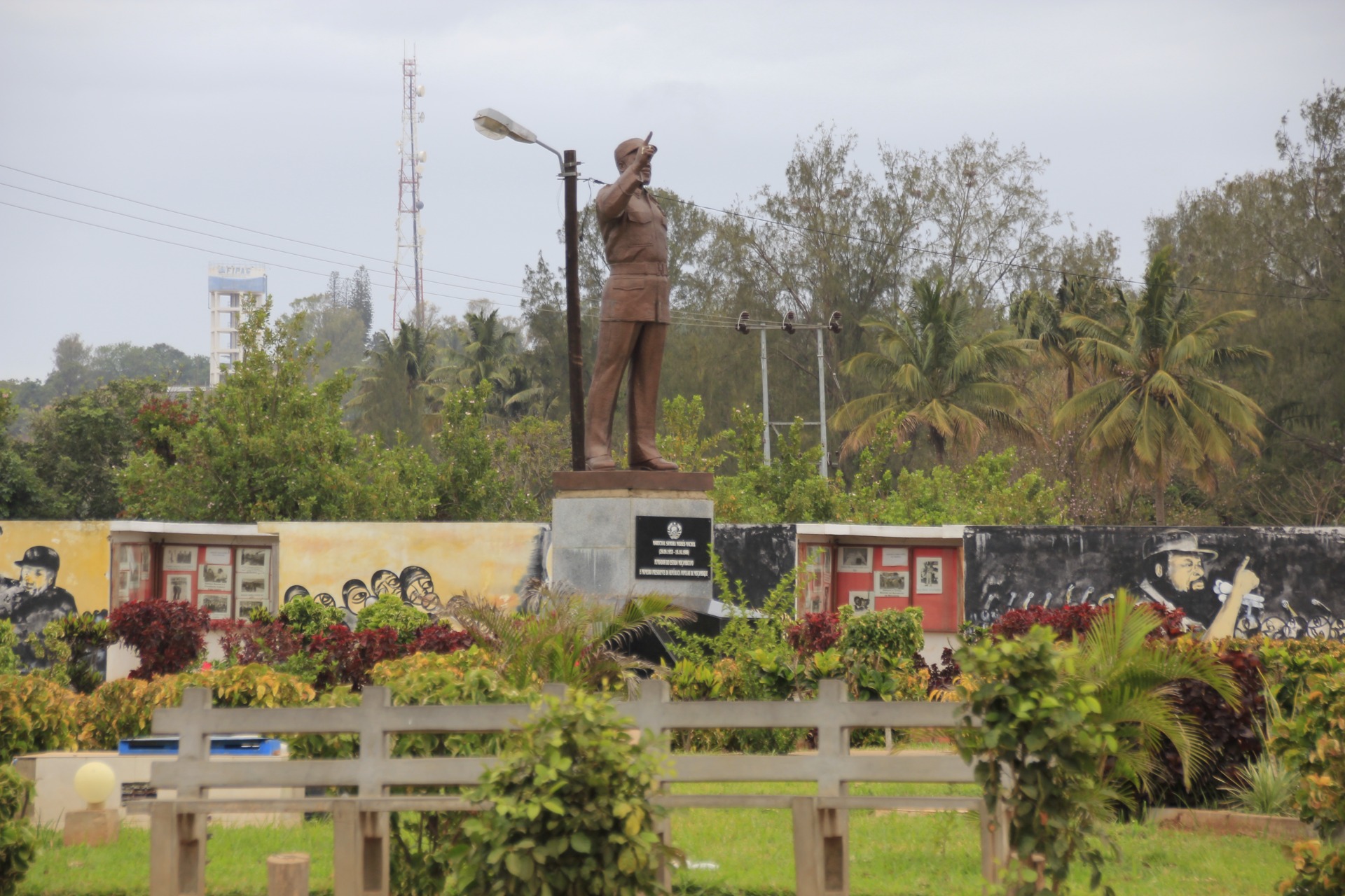 Paisagens ao longo da estrada de Bilene a Inhambane