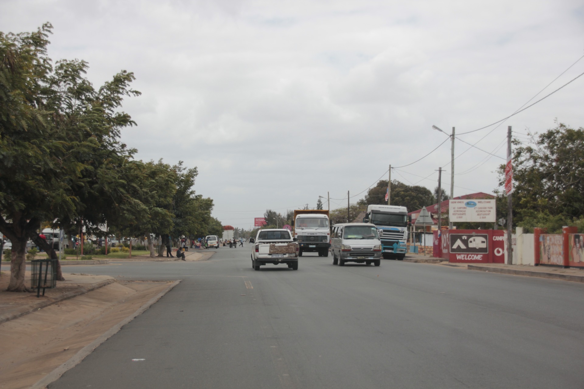 Paisagens ao longo da estrada de Inhambane a Vilanculos