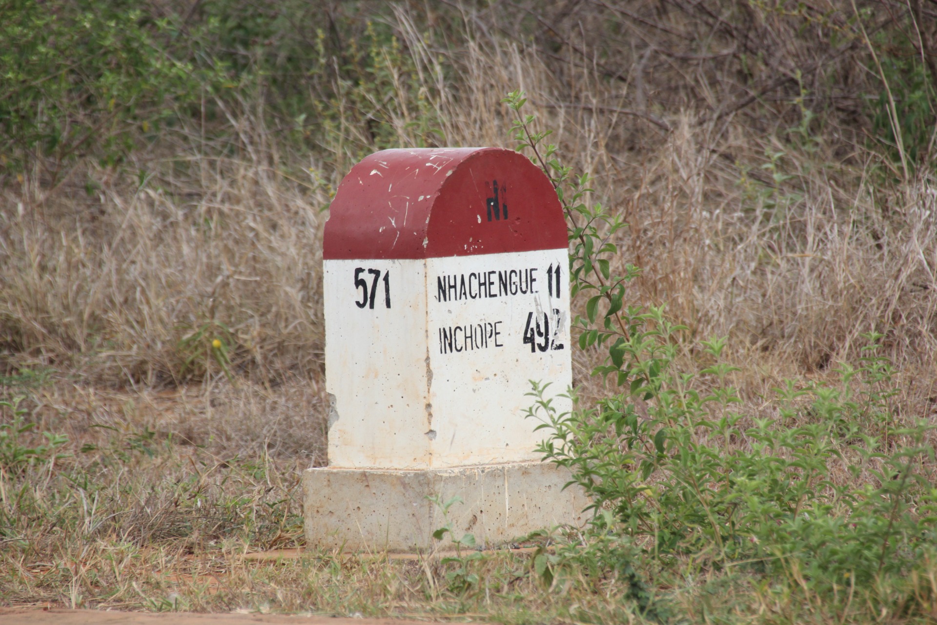 Paisagens ao longo da estrada de Inhambane a Vilanculos