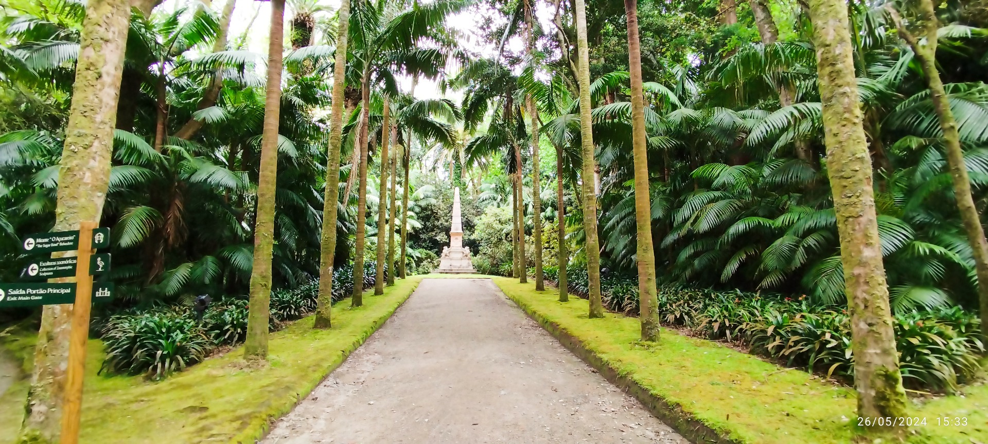Parque Terra Nostra. Ilha de São Miguel