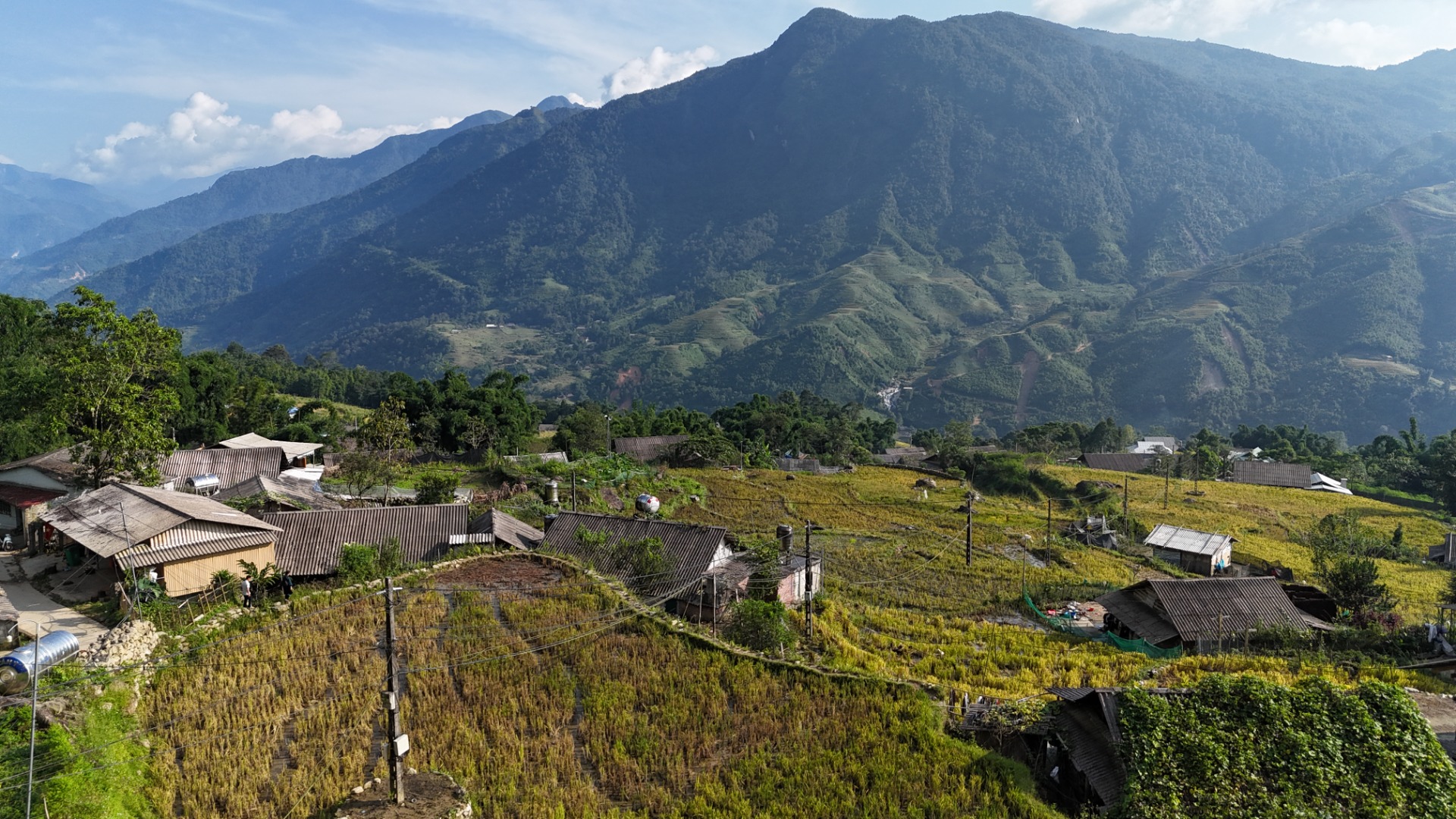 SaPa e os terraços de arroz no norte do Vietname