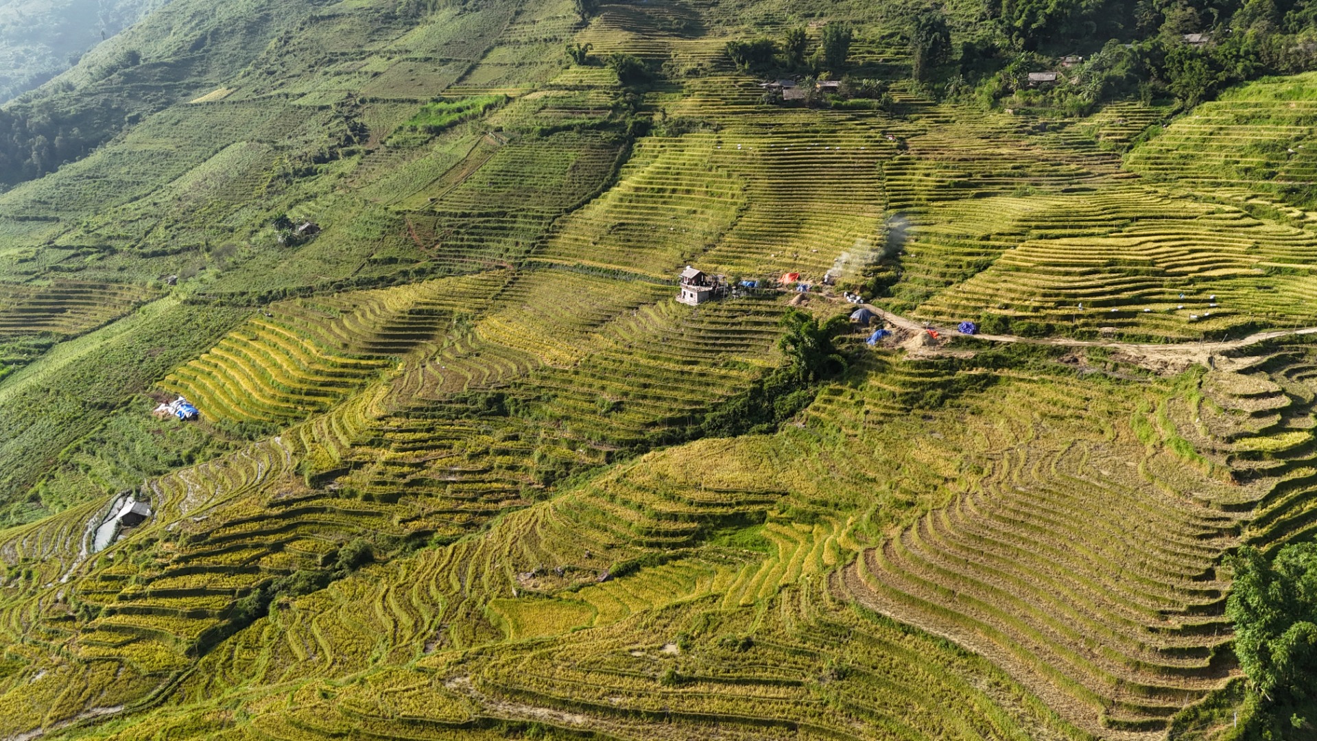 SaPa e os terraços de arroz no norte do Vietname