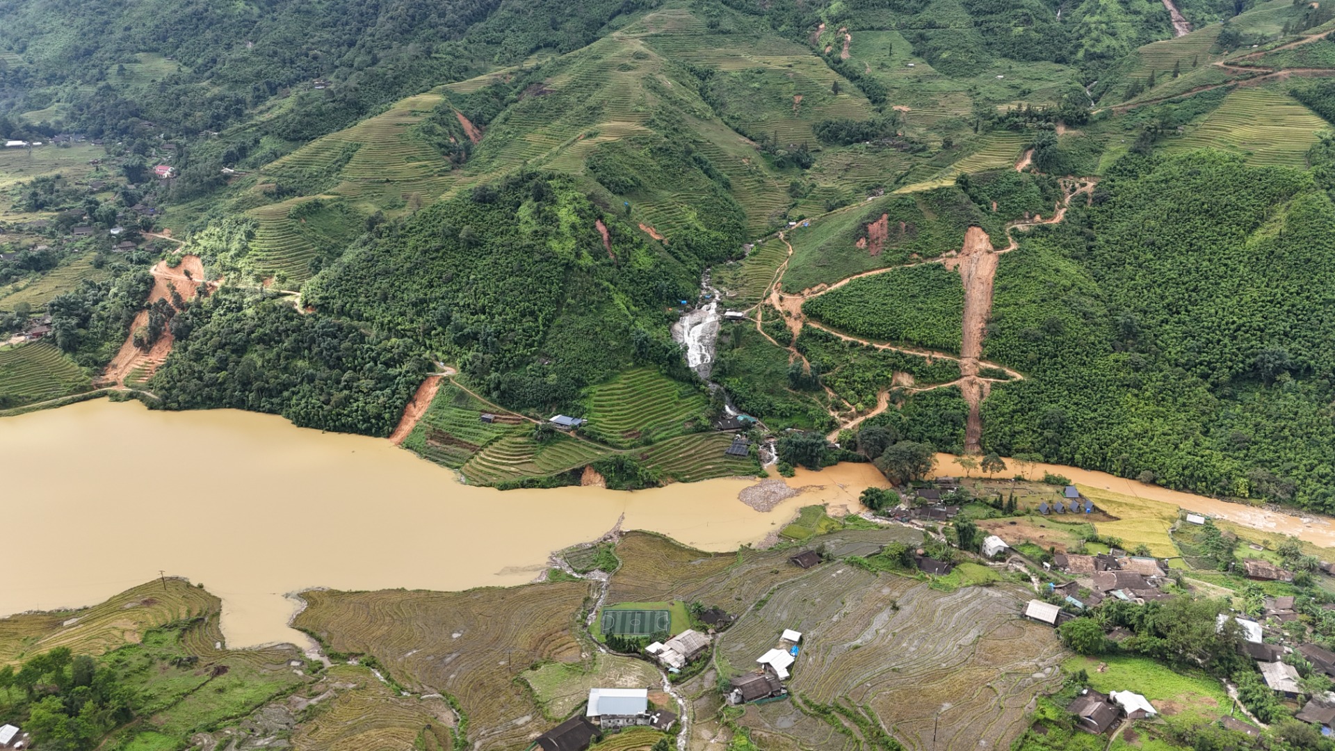 SaPa e os terraços de arroz no norte do Vietname
