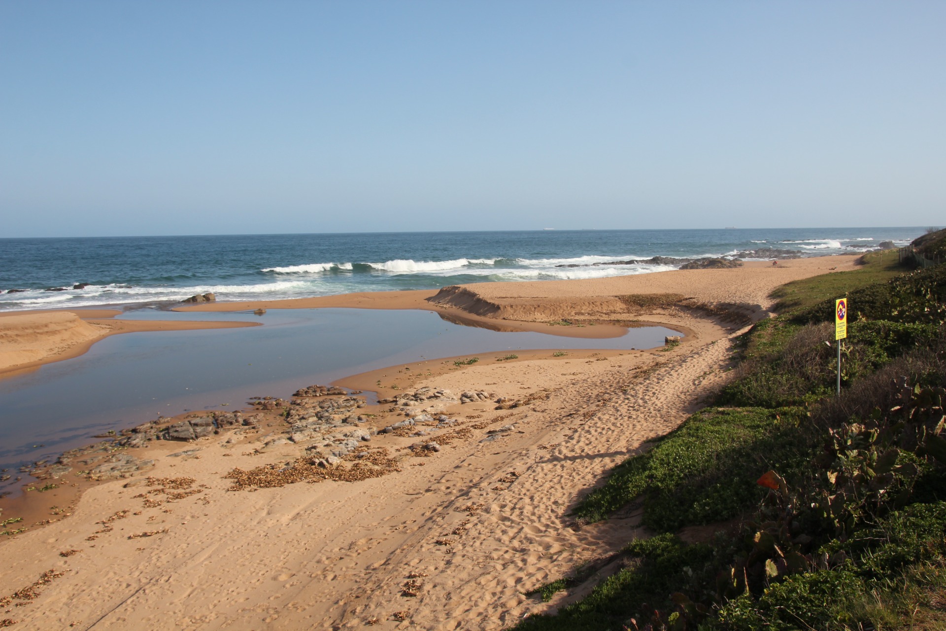 Praias e cidade de Durban