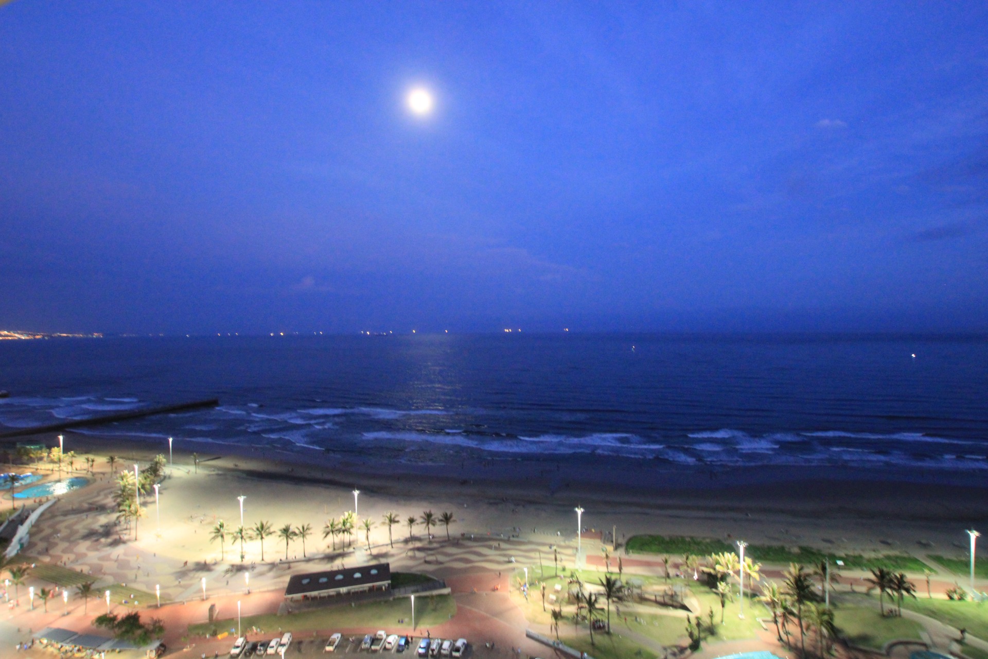 Praias e cidade de Durban