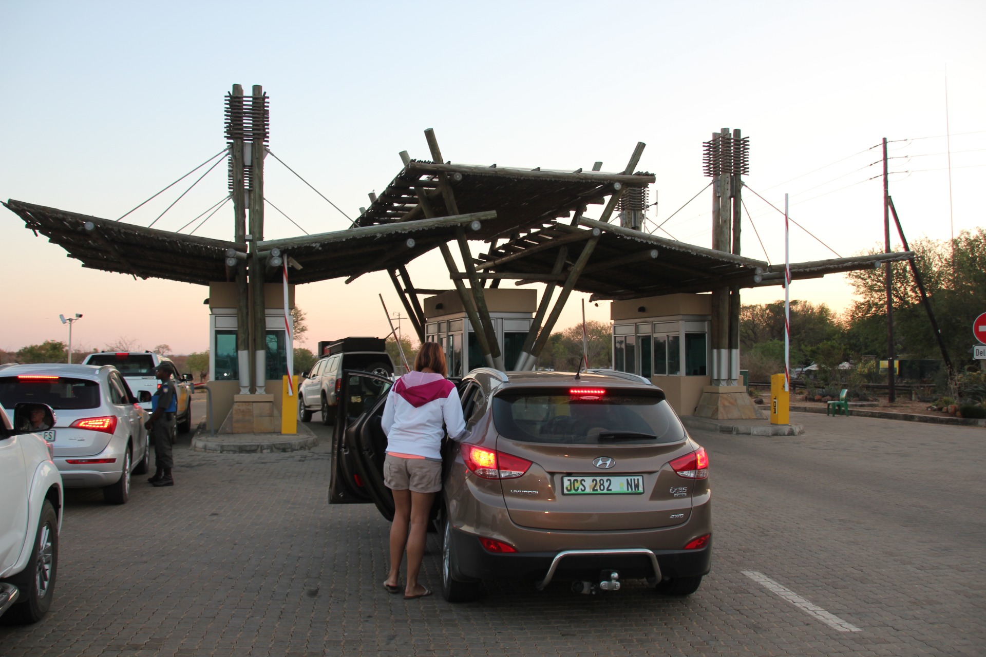 Entrada no Krugger National Park