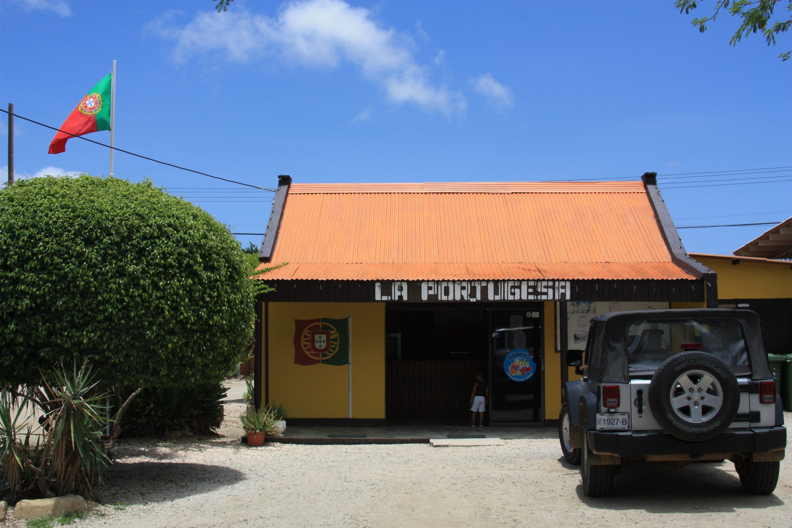 Na Ilha de Bonaire encontrei uma Portuguesa