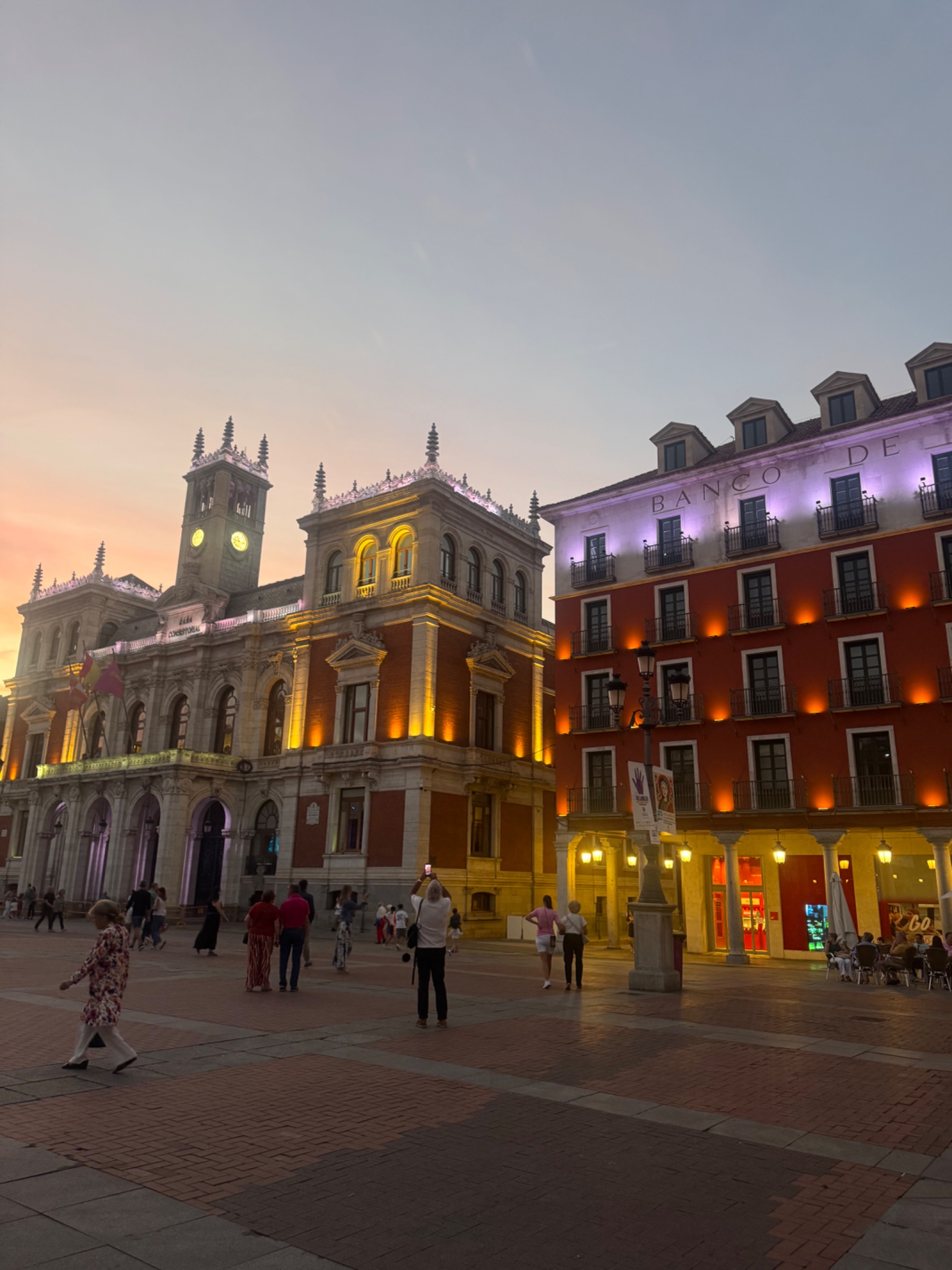 Passagem por Valladolid