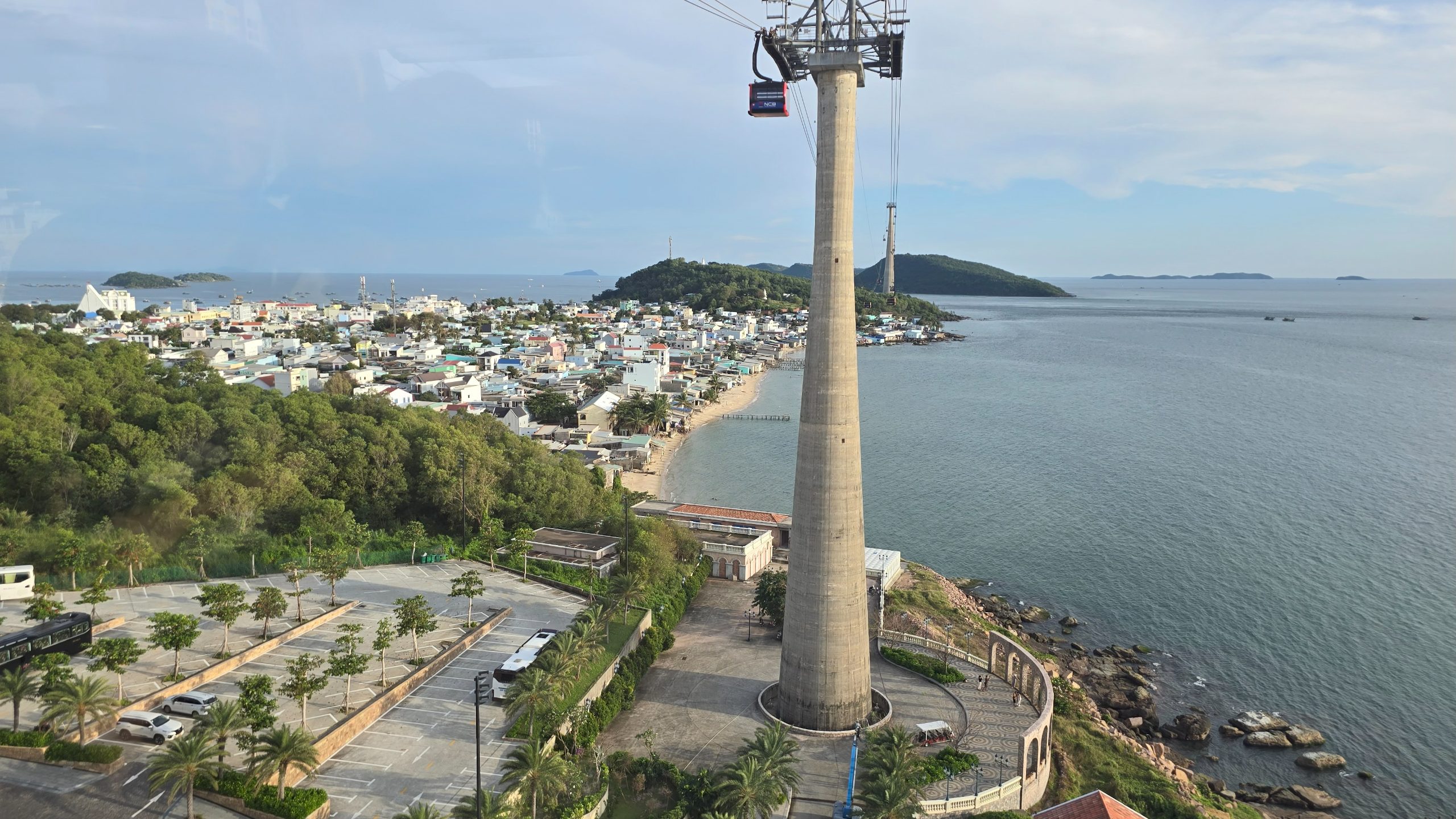 Andamos no maior teleférico do mundo