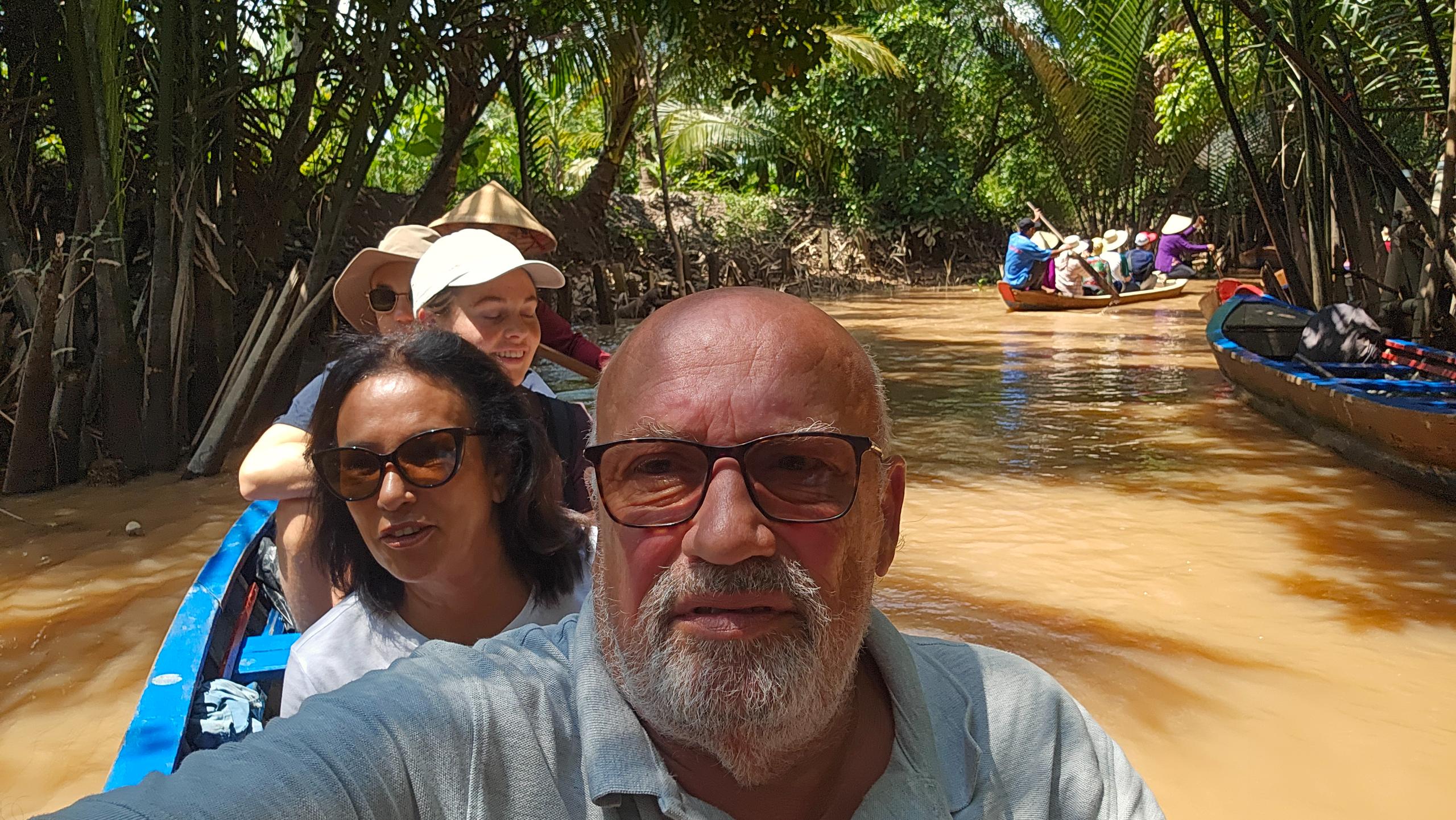 Fomos conhecer o Delta do Mekong