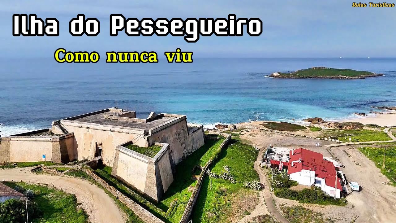 Ilha do Pessegueiro: Costa Vicentina com Drone e 4k